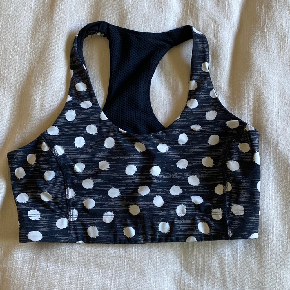 Outdoor Voices Polkadot Sports Bra